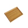 Bamboo Wooden Serving Tray For Food Drinks And Tea Service 6