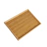 Bamboo Wooden Serving Tray For Food Drinks And Tea Service 8