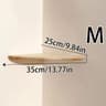 Scalloped Corner Floating Wall Shelf Wooden Storage And Display Ledge 8