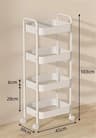 5 Tier Rolling Storage Cart Organizer 16