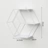 Circular Floating Wall Shelf Decorative Plant Display Rack 9