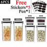 Stackable Airtight Food Storage Containers Kitchen Pantry Storage Jars 26