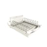 Extendable Dish Drying Rack With Utensil Holder For Kitchen Countertop 8