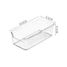 Clear Stackable Storage Bin Multipurpose Organizer Box For Kitchen Fridge And Desk 8