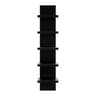 5 Tier Wall Mounted Bookshelf Floating Storage Shelf For Books And Home Decor 6