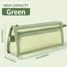 Double Layer Mesh Pencil Case With Handle Clear Storage Organizer Bag 6