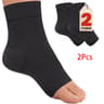 Open Toe Ankle Compression Sleeve Pair 7