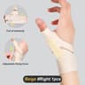 Adjustable Thumb Brace With Spica Splint Support 7