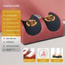 Electric Foot Massage Machine With Heat Deep Kneading Calf Massager 6