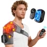Cordless Heated Shoulder Massager With Vibration And Remote Control 6