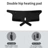 Electric Dual Hip Heating Pad With Vibration Massage Wrap For Waist And Thighs 6