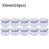 Clear Double Sided Suction Cups Vacuum Non Slip PVC Sucker Pads Set 13