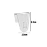 Transparent Adhesive Hooks For String Lights And Home Organization 6