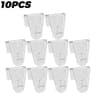 Transparent Adhesive Hooks For String Lights And Home Organization 7