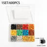 PVC Cable Marker Number Label Set For Wire Identification 6