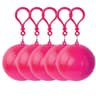 Portable Emergency Raincoat Ball With Keychain Waterproof Poncho 10