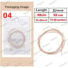 Metal Bullion Wire For Embroidery And Jewelry Making 9