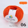 100 Percent Pure Cotton Yarn Set For Knitting And Crochet 11