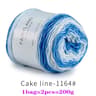 Rainbow Gradient Cake Yarn Set For Knitting And Crochet 18