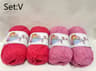 4 Pack Milk Cotton Yarn For Crochet Dolls And Crafts 13