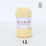 4 Pack Milk Cotton Yarn For Crochet Dolls And Crafts 24