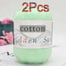 2 Piece Cotton Yarn Set For Knitting And Crochet 9