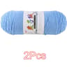 2 Piece Super Soft Milk Cotton Yarn Set For Knitting And Crochet 13