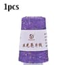 Sequin Knitting Yarn 35 Oz For Crochet And DIY Crafts 12