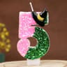 Witch Theme Number Birthday Candle Cake Topper 11