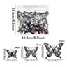 12 Piece 3D Halloween Butterfly Wall Sticker Set 6