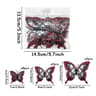 12 Piece 3D Halloween Butterfly Wall Sticker Set 7
