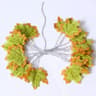 Lighted Maple Leaf Fall Garland 10
