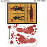 Bloody Handprint Halloween Window Stickers 7