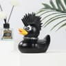 Dark Gothic Duck Resin Statue 9