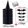 Hanging Black Witch Hat Decoration Set 9