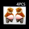 3D Chubby Shiba Inu Silicone Stickers 7