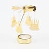Rotating Metal Tea Light Candle Holder 10