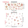 Boho Watercolor Flower Wall Decals 8