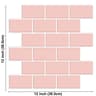 3D Subway Peel And Stick Wall Tiles 10