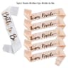 Rose Gold Bride To Be Sash Set 8
