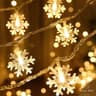 Snowflake LED Christmas String Lights 8