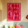 Amore Wine Glass Kitchen WallArt 18