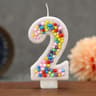 Colorful Number Birthday Cake Candle 2