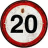 Vintage Tool Rules Garage Metal Sign 7