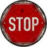 Vintage Tool Rules Garage Metal Sign 14