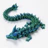 3D Printed Articulated Snake Figure 17
