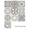 Blue Gray Peel And Stick Tile Stickers 6