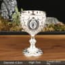 Vintage Medieval Holy Grail Goblet 8