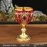 Vintage Medieval Holy Grail Goblet 12