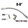AN4 Stainless Steel Turbo Oil Feed Line 6
